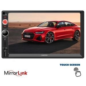 DOUBLE TEYP 7 4X60W MİRRORLİNK BT/USB/SD/MP5/AUX/FM KAMERALI CAMERON CM-7388