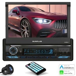 SUNPLUS HİTECH SP-9033CP Android İndash Teyp 7 İnç 4X55 Watt Carplay