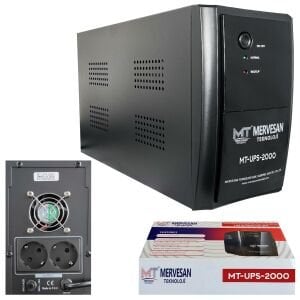 UPS KESİNTİSİZ GÜÇ KAYNAĞI LİNE İNTERAKTİF 1200W MERVESAN MT-UPS-2000