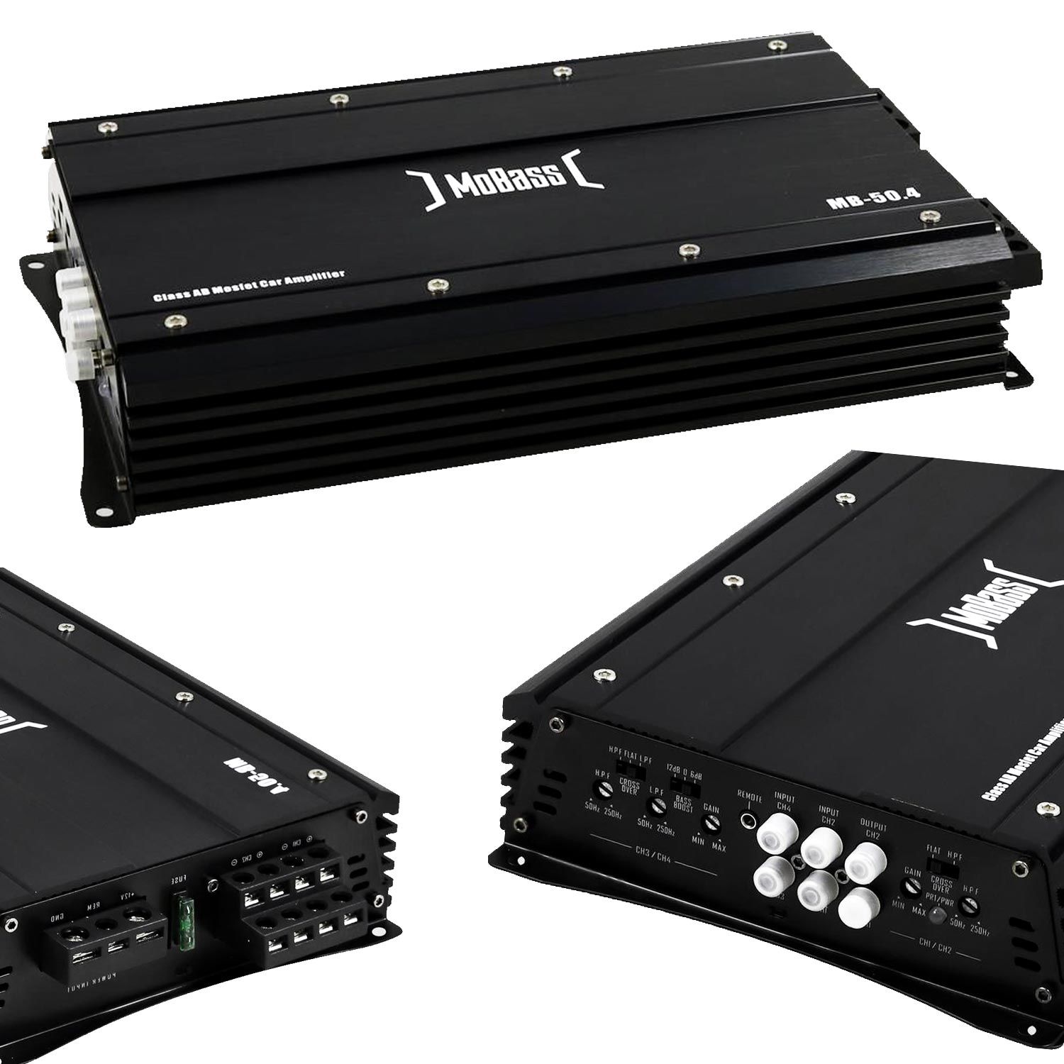 OTO ANFİ RMS 200W 4 KANAL MOBASS MB-50.4