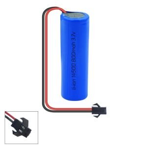 ŞARJLI PİL SOKETLİ 3.7V 800MAH 14500 Lİ-İON EFCELL