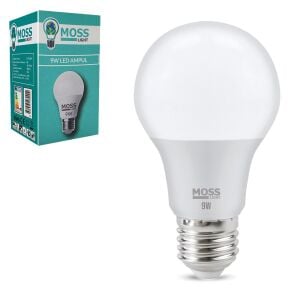 LED AMPÜL 220V 9W 500 LÜMEN BEYAZ E27 MOSSLIGHT
