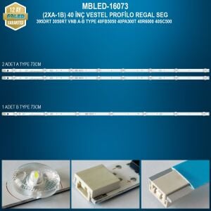 MBLED (2XA-1B) 40 İnç Vestel Profilo Regal Seg 395DRT 3050RT VNB A-B Type 40FB5050 40PA300T 40R6000 40SC500