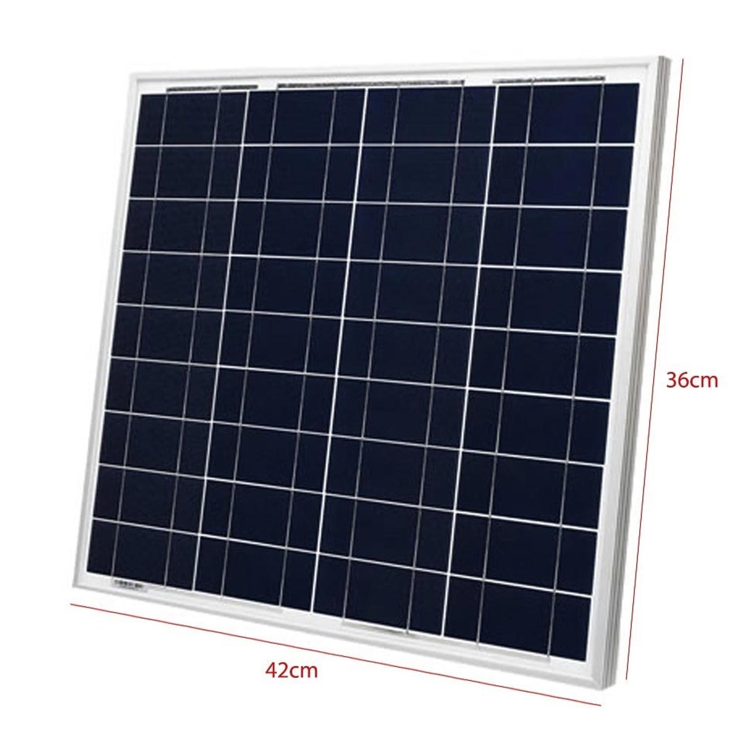 LEXRON LXR-042P Güneş Enerji Solar Panel Polikristal 42 Watt (43x68cm)