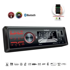 OTO TEYP 4X60W BT/2XUSB/SD/FM/AUX MOBİL APLİKASYON HARWARD HR-MX603