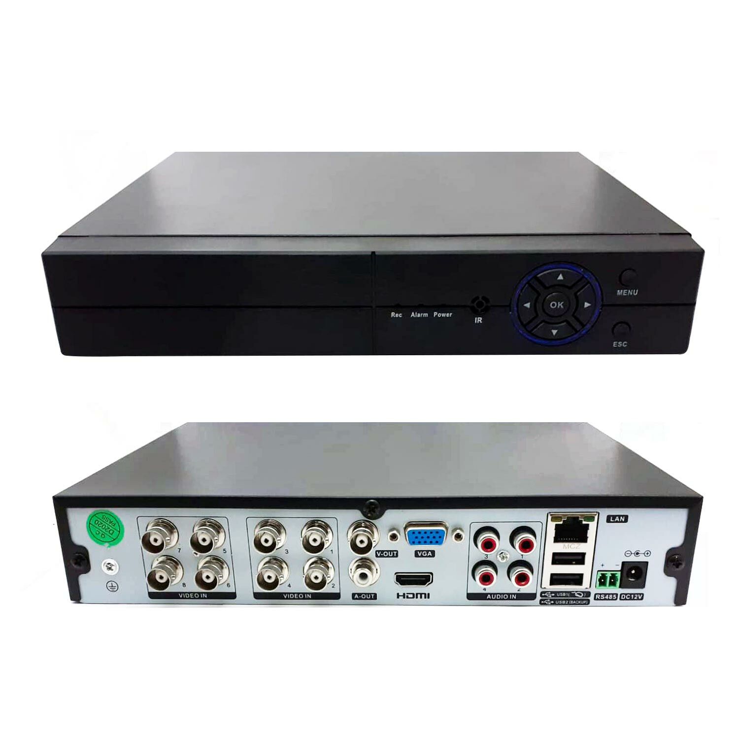 KAYIT CİHAZI DVR 8 KANAL 1080N H265 XMEYE CAP CD-08MZ001