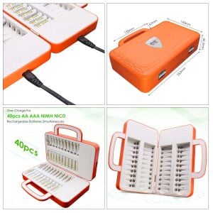 PİL ŞARJ CİHAZI UNIVERSAL AA/AAA Nİ-MH Nİ-CD BESTON BST-C9032W