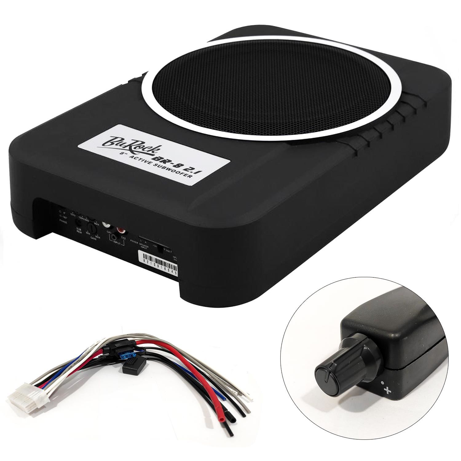 BASS SUBWOOFER AKTİF 8 360W BUROCK BR-8 2.1