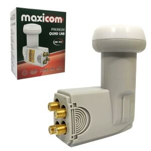LNB DÖRTLÜ (QUAD) GOLD 0.1DB 3D 4K MAXİCOM MA-104