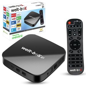 ANDROİD TV BOX 1+8GB WELT-BOX Q1