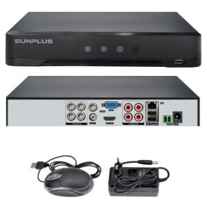 SUNPLUS SP-4200 Ahd Dvr Kayıt Cihazı 4 Kanal 5mp Xmeye