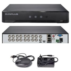 SUNPLUS SP-16200 Ahd Dvr Kayıt Cihazı 16 Kanal 5mp Xmeye