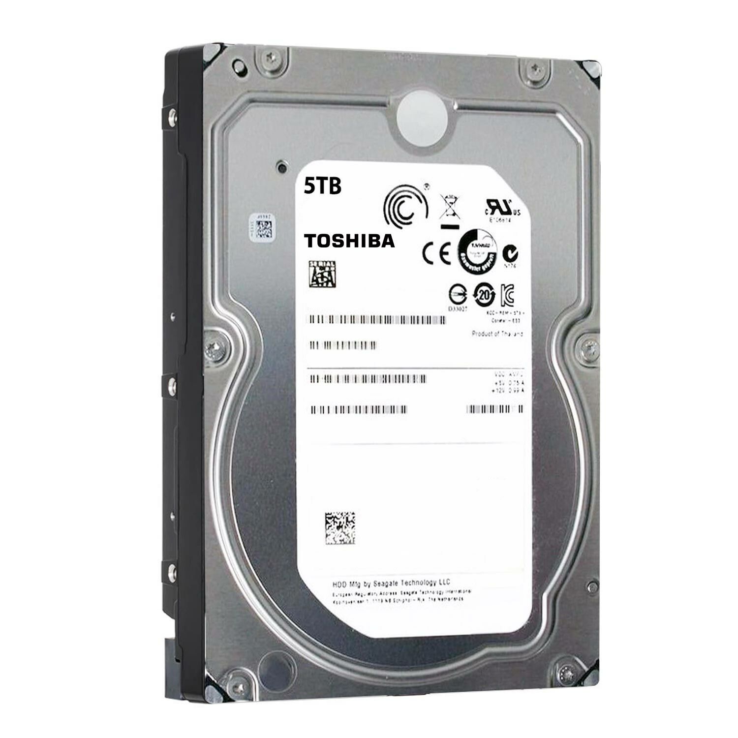 GÜVENLİK HARDDİSK 5TB 7/24 5400RPM SATA3 128MB TOSHIBA