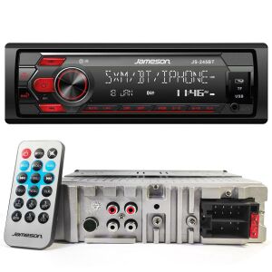 OTO TEYP 4X55W BT/2XUSB/SD/FM/AUX JAMESON JS-245BT