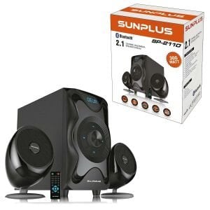 SES SİSTEMİ 2+1 BLUETOOTH USB/SD/FM 300W KUMANDA SUNPLUS SP-2110