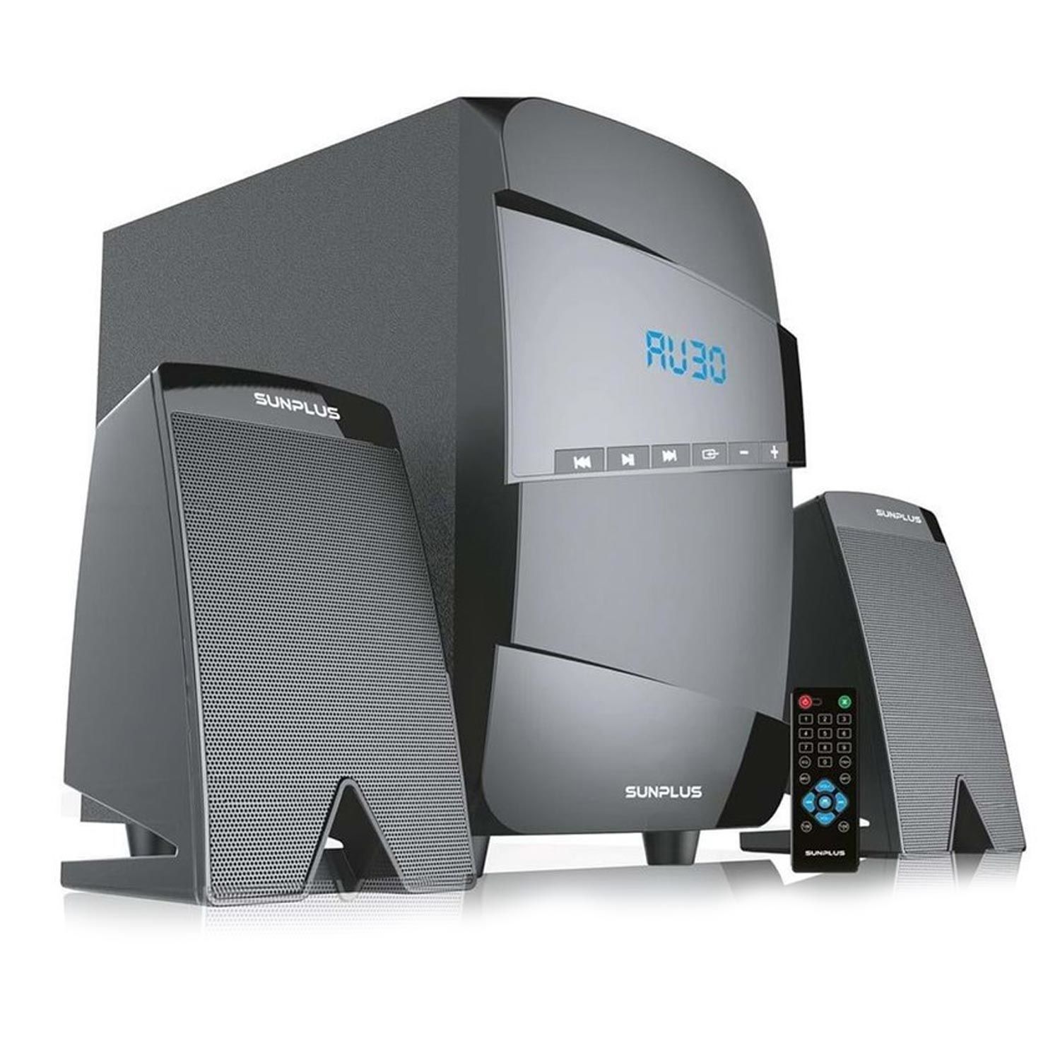 SES SİSTEMİ 2+1 BLUETOOTH USB/SD/FM 300W KUMANDA SUNPLUS SP-2120