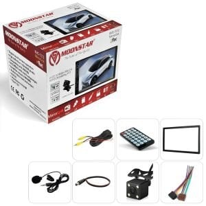MOONSTAR BMS-7212 Double Teyp 7 İnç 4x45 Watt mirrorlink