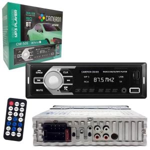 OTO TEYP 4X50W 2XUSB ŞARJLI BT/SD/FM/AUX CAMERON CM-505