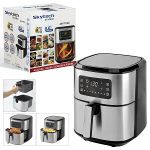 AIRFRYER KIZARTMA MAKİNESİ 8 LİTRE 1700W SKYTECH ST-AF800