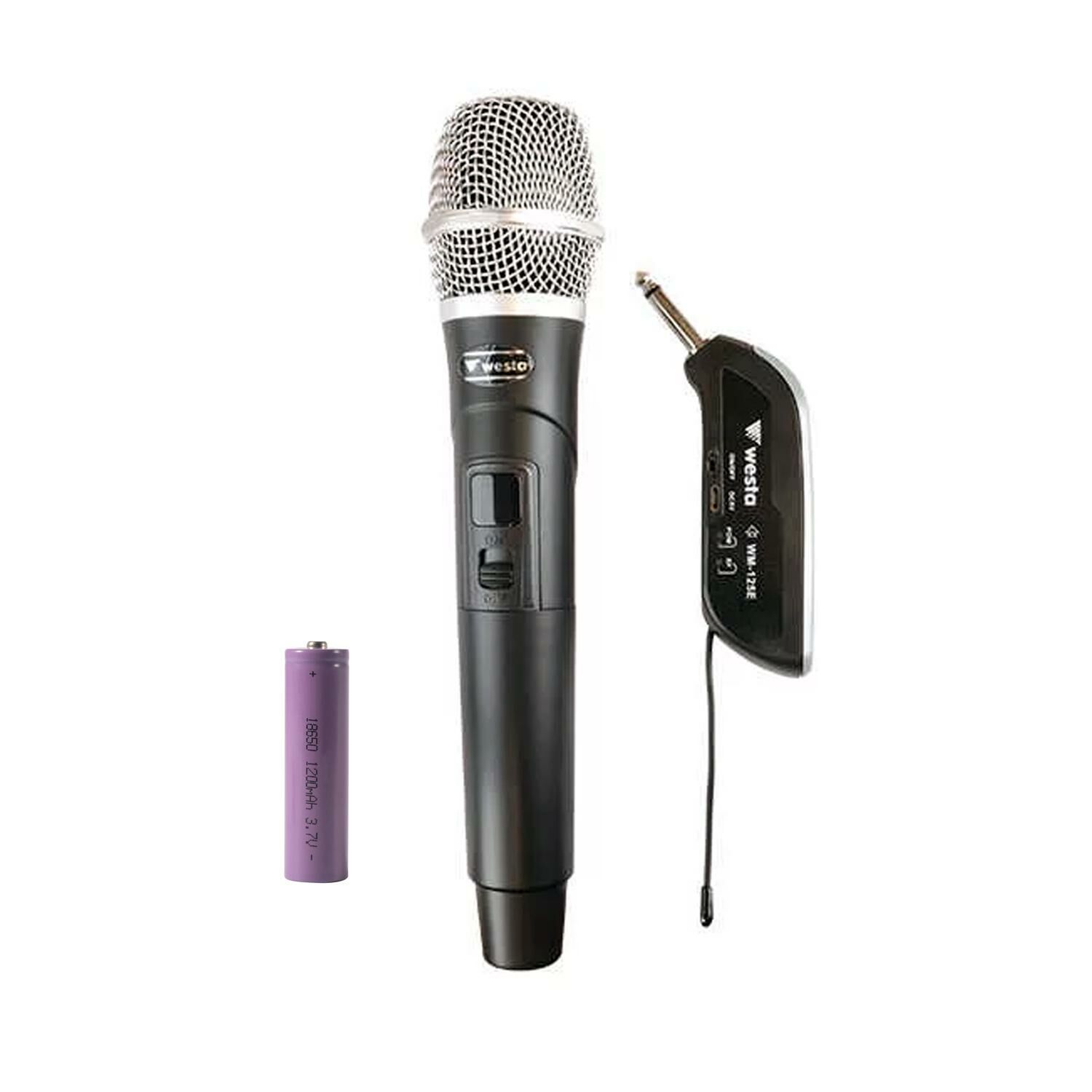 UHF KABLOSUZ EL MİKROFONU WESTA WM-125E
