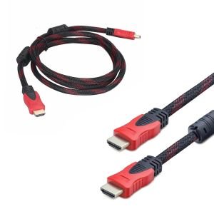 HDMI KABLO 1.4V 3D 4K ÖRGÜLÜ FİLTRELİ 1.5MT DÖKME