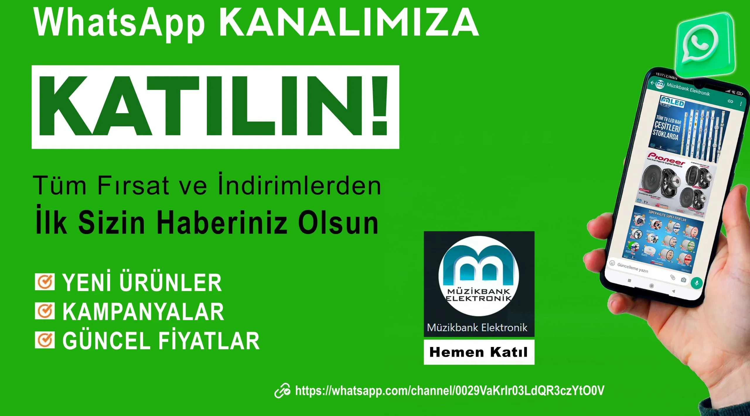 WhatsApp Kanalımız