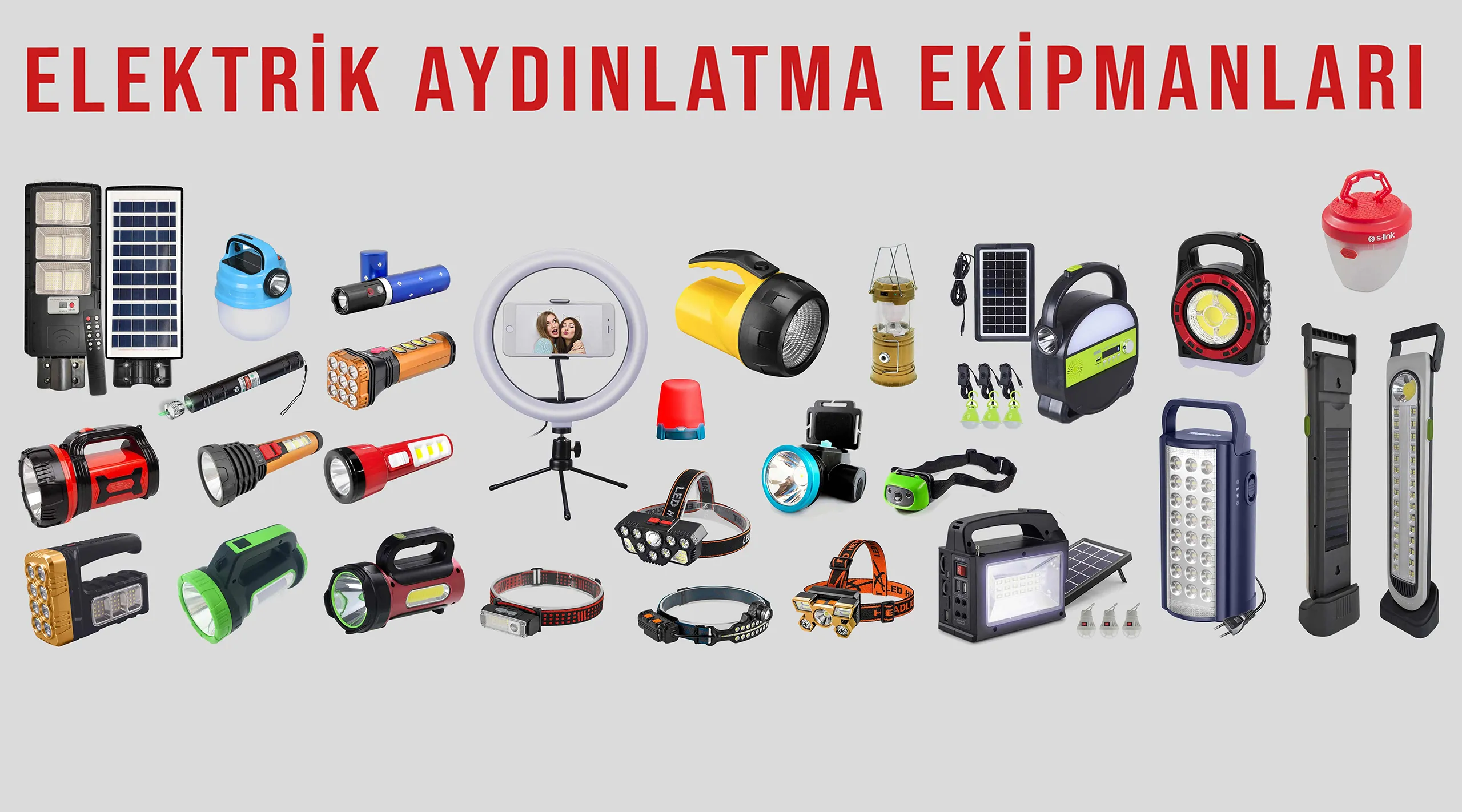 aydınlatma ekipmanları