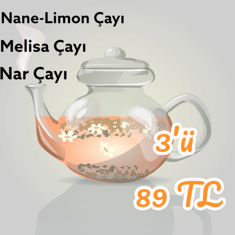 Nane-Limon Çayı,  Nar Çayı,  Melisa Çayı 20'li
