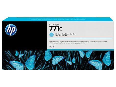 B6Y12A No 771 775ml Açık Mavi Kartuş
