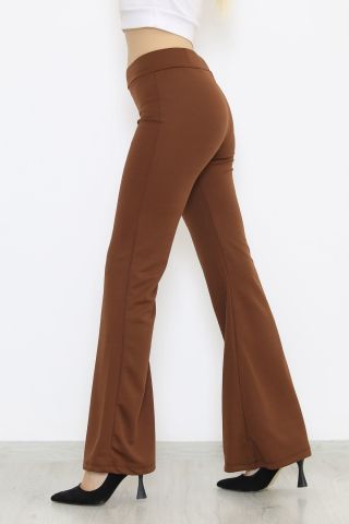 İspanyol Paça Pantolon Kahve - 8635.1567.