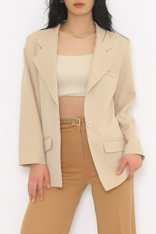 Blazer Ceket Taş - 1111.1174.