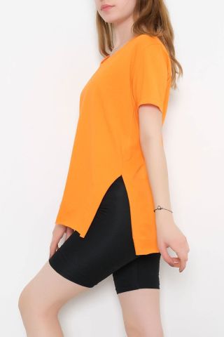 Penye Tunik Tişört Oranj - 1062.275.