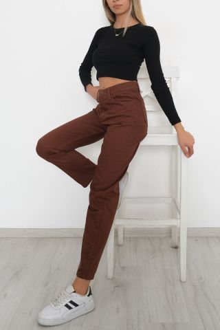 Boyfriend Kot Pantolon Kahve - 6675.925.
