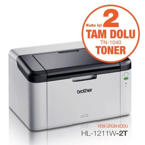 HL-1211W-2T Mono Lazer Wifi 20Ppm A4 Yazıcı