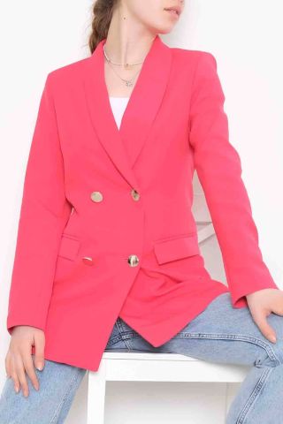 Blazer Ceket Fuşya - 4251.1174.
