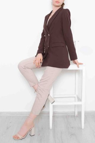 Blazer Ceket Kahve - 4251.1174.
