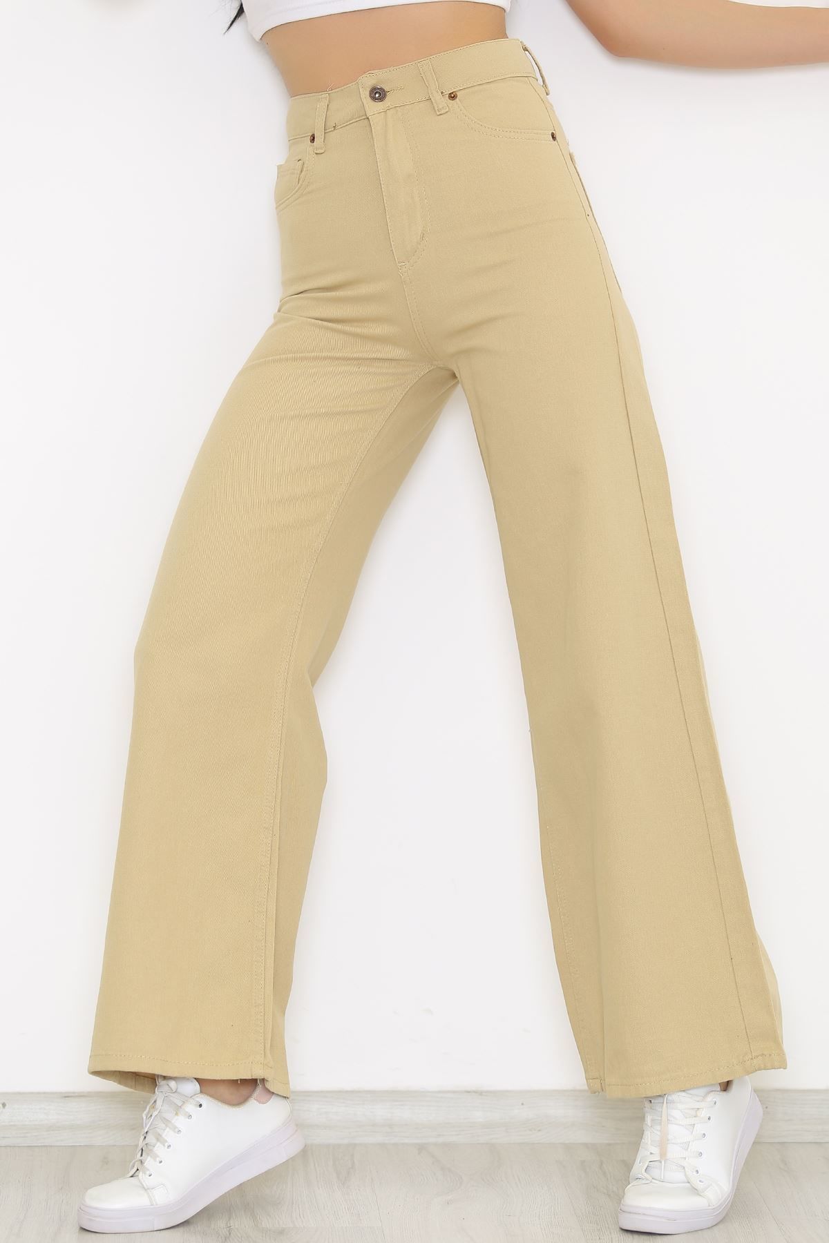 Salaş Kot Pantolon Bej - 6803.1184.