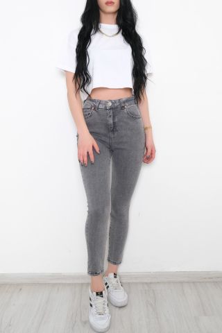 Süper Likra Kot Pantolon Füme1 - 9815.1431.