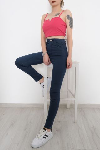 Süper Likra Kot Pantolon Mavi2 - 9815.1431.