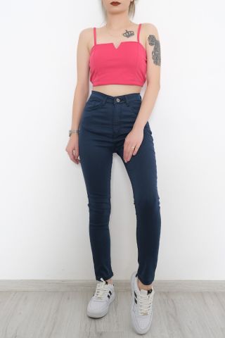 Süper Likra Kot Pantolon Mavi2 - 9815.1431.