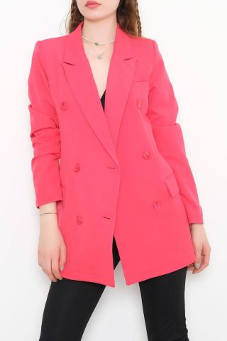 Blazer Ceket Fuşya - 9308.1174.