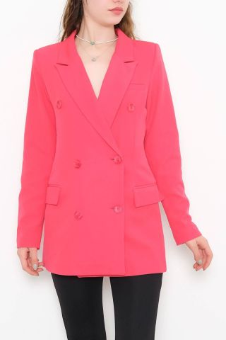 Blazer Ceket Fuşya - 9308.1174.