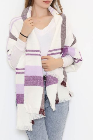 Kaşe Şal Morçizgili - 10372.750.