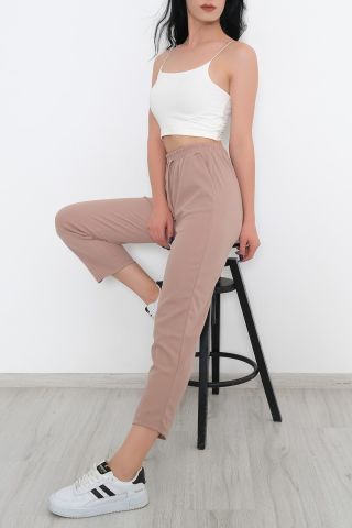 Beli Lastikli Pantolon Koyuvizon - 9189.1361.