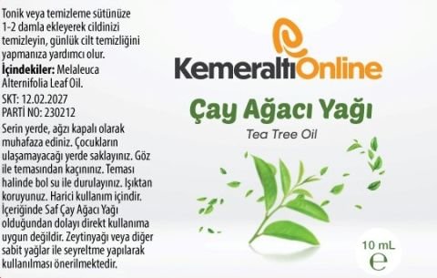Çay Ağacı Yağı 10mL