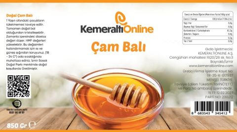 Çam Balı 850gr