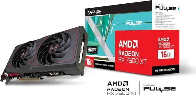 11339-04-20G VGA PULSE AMD RX 7600XT GAM OC 16GB GDDR6