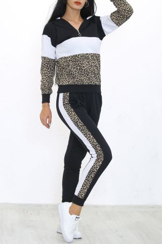 Parçalı Eşofman Takımı Leopar - 7869.1005.