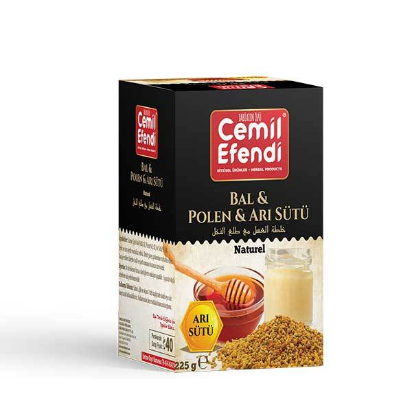 Bal & Polen & Arı Sütü 225 Gr