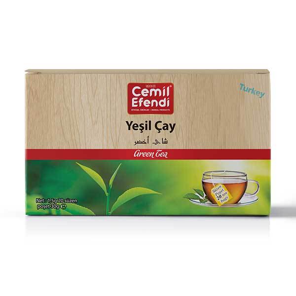 Yeşil Çay Süzen Poşet 20'Li